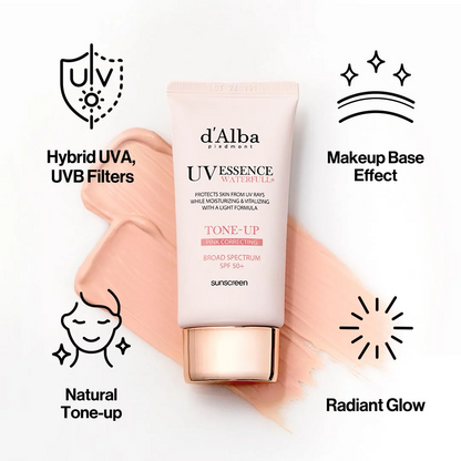 D'alba Piedmont Waterfull Tone-Up Sunscreen Serum BROAD SPECTRUM SPF 50