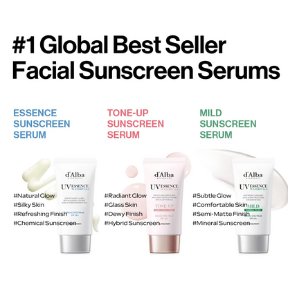 D'alba Piedmont Waterfull Tone-Up Sunscreen Serum BROAD SPECTRUM SPF 50