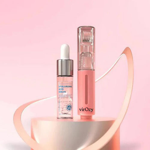 Lip Roller Kit with Plumping Serum