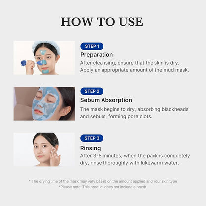 Medicube Zero Pore Blackhead Mud Facial Mask